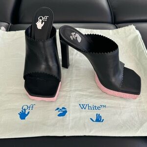 Off-White Sponge high-heel mules